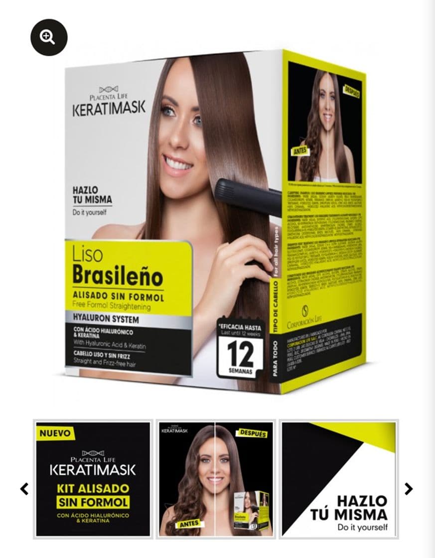 Fashion Pack Alisado Brasileño sin Formol Be Natural 