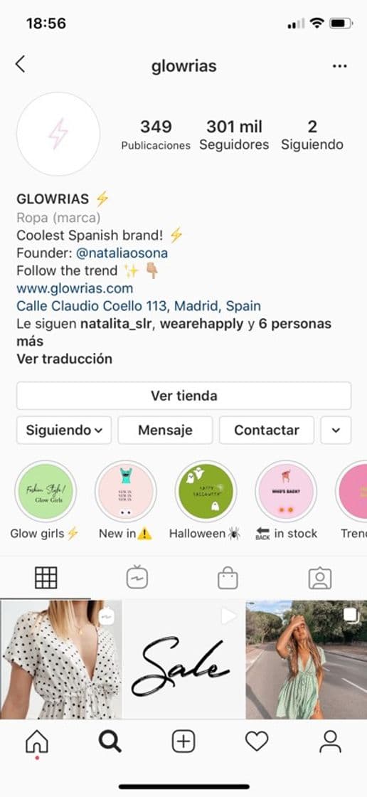 Moda Instagram de tienda online ✨👌🏻