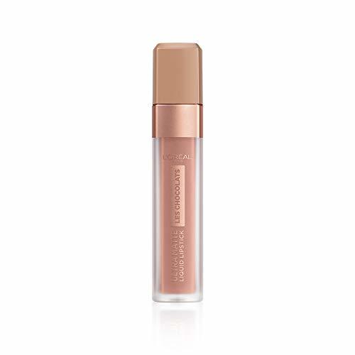 Belleza L’Óreal Paris Les Chocolats Labial Líquido Mate – Tono Nude rosado 852