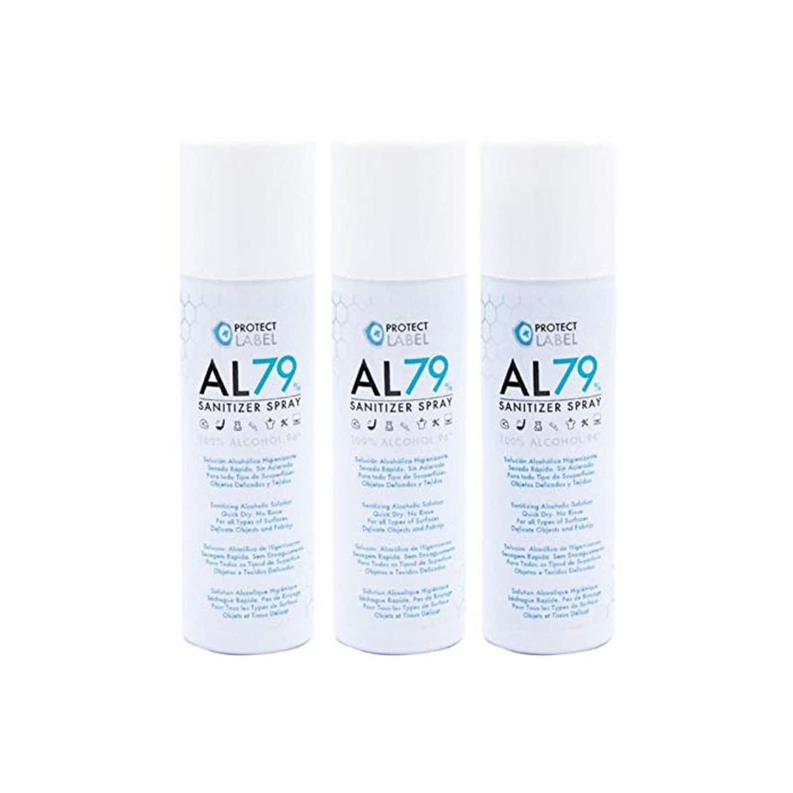 Product Autolabel Hidroalcohol Spray 3 x 500ml