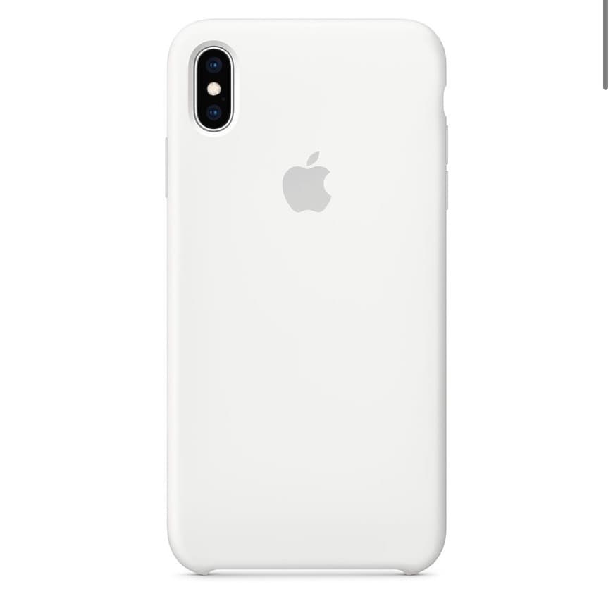 Fashion iPhone XS Silicone Case White - Apple