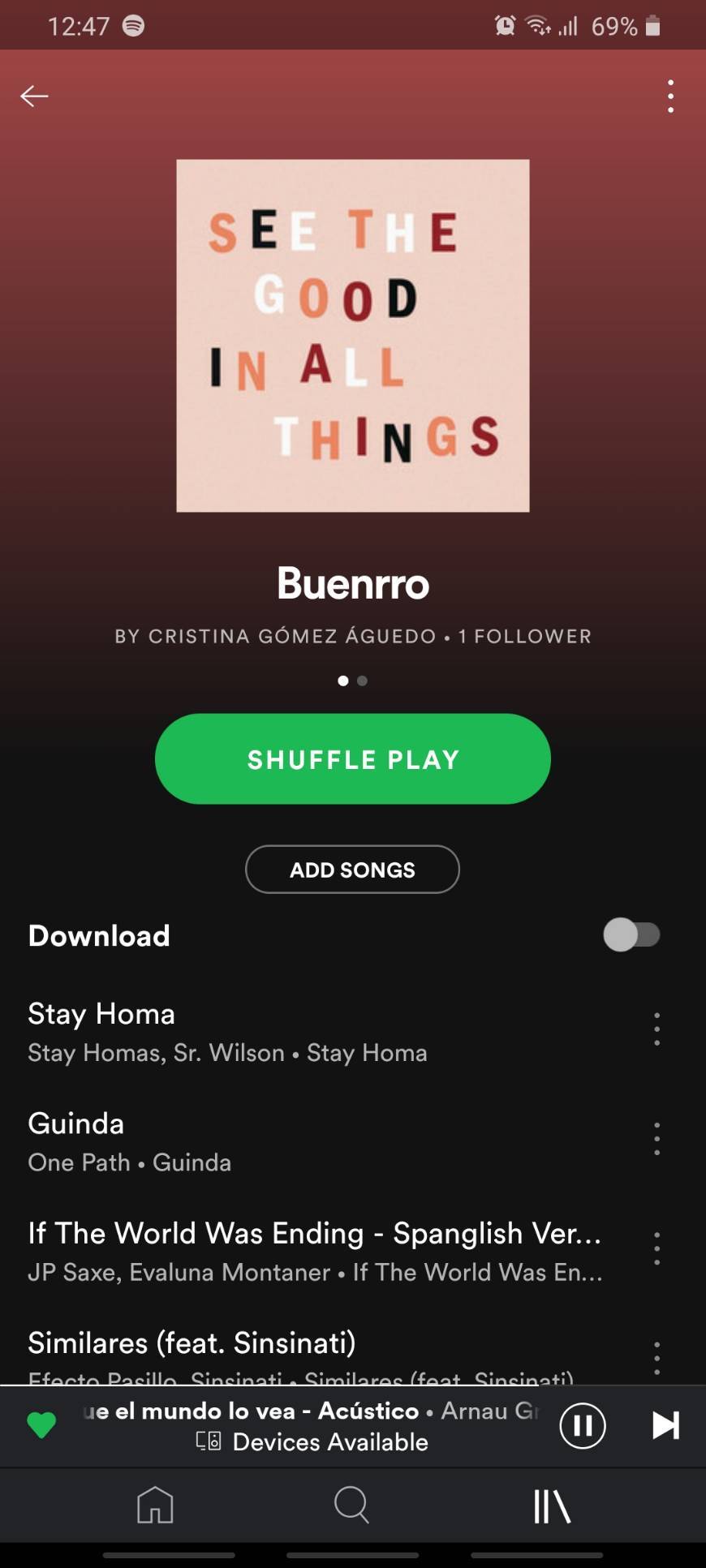 Music Playlist de Buenrrollito