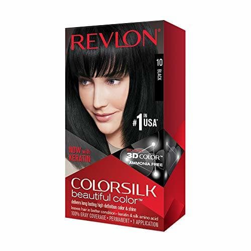 Producto Revlon ColorSilk Tinte de Cabello Permanente Tono #10 Negro