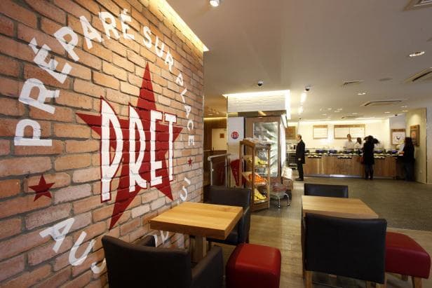 Restaurantes Pret A Manger