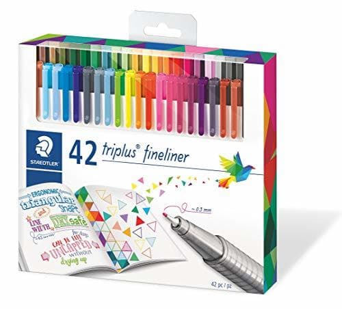 Producto Staedtler 334 C42. Rotuladores de colores brillantes de punta fina multicolor Triplus