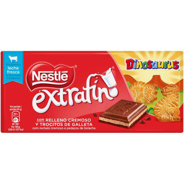 Moda Chocolate Nestlé Dinosaurus