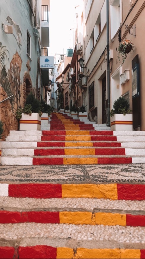 Lugar Calle de las Banderas-Calpe