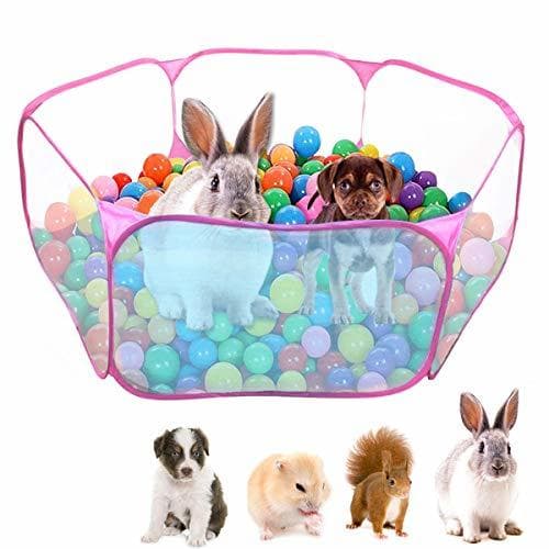 Product Dokpav Tienda de Jaula Plegable para Animales pequeños 47.2"