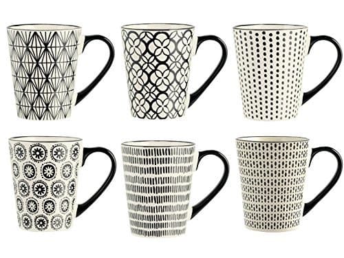 Product H&H Vhera Stoneware - Juego de 6 Tazas