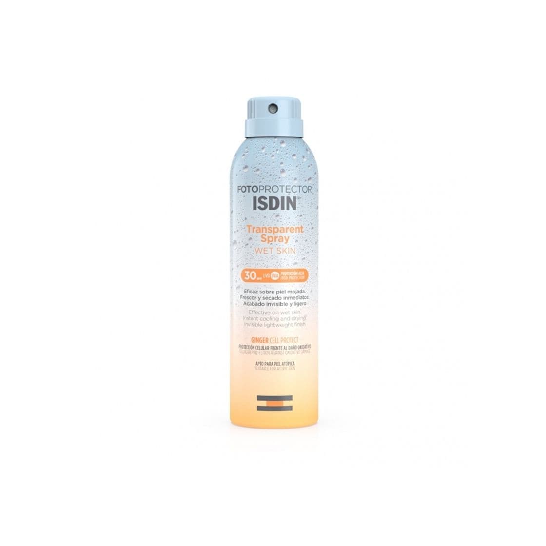 Product Fotoprotector ISDIN Transparent Spray Wet Skin SPF 50