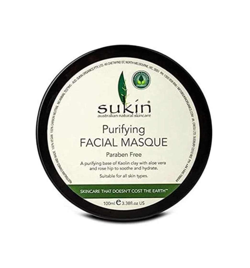 Product Sukin mascarilla purificante natural