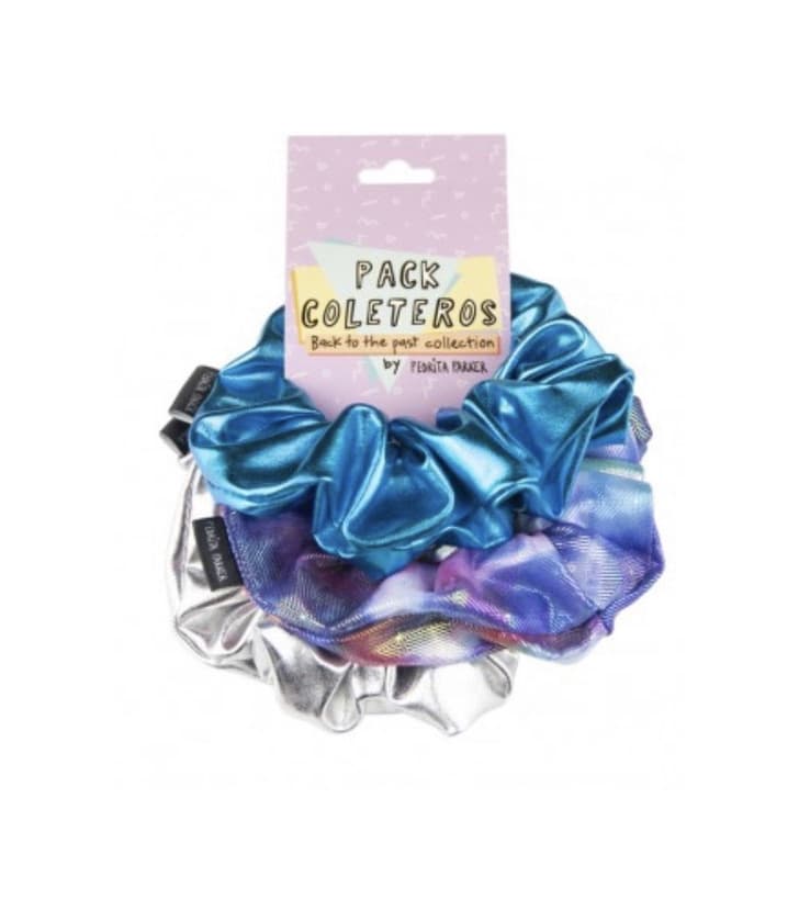 Product Pack 3 Coleteros Scrunchies Disco Fever