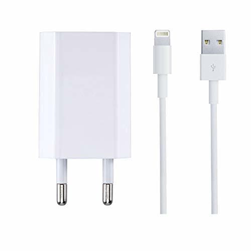 Electronic ZLONXUN Cargador 1A y Cable USB para iPhone 7 7 Plus 6