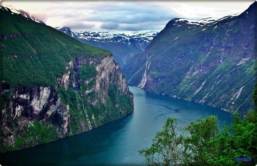 Lugar Geirangerfjord