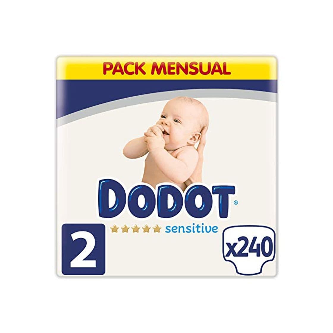 Product Dodot Sensitive Pañales Talla 2