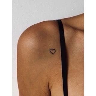 Fashion Tatuaje corazón pequeño