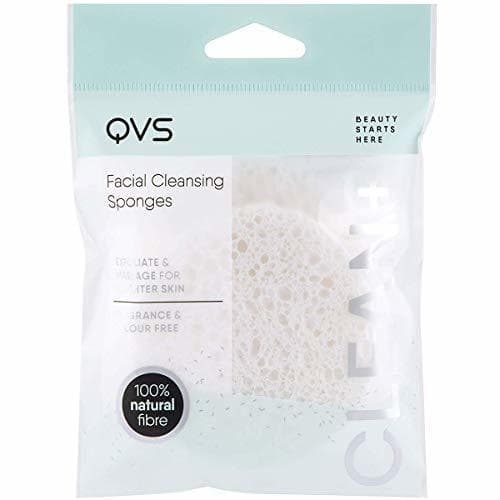 Producto QVS Esponjas Faciales Celulosa Natural