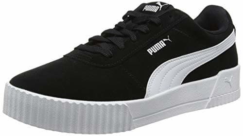 Fashion Puma Carina Zapatillas Mujer, Negro