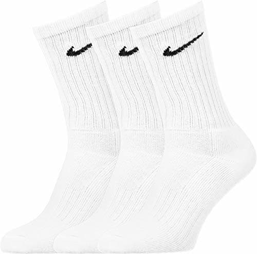 Fashion Nike 3Ppk Value Cotton Crew - Calcetines unisex