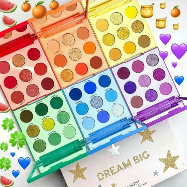 Moda Colourpop dream big
monochromatic palette vault