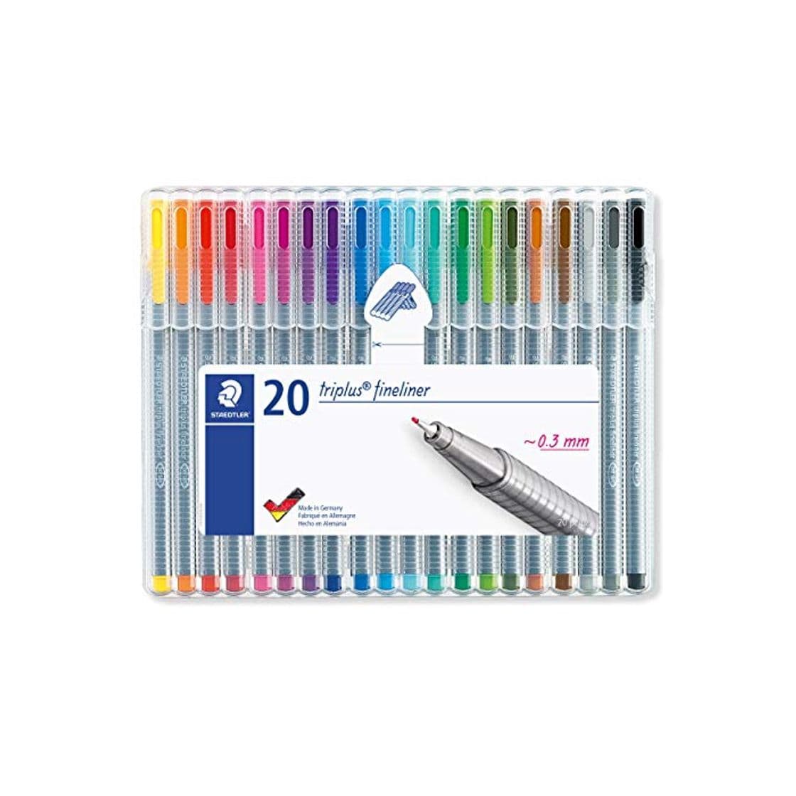 Product Staedtler- triplus Estuche con 20 rotuladores, Multicolor