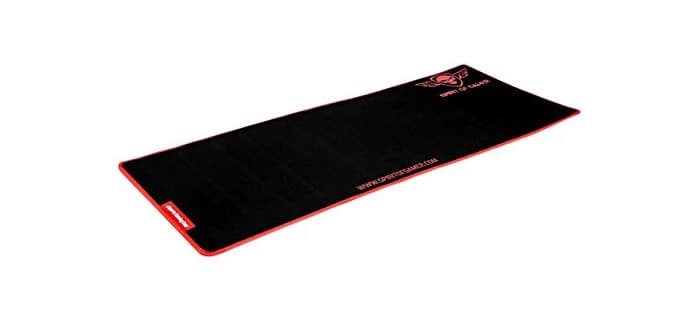 Electronic Spirit Of Gamer Skull Spirit XXL Negro, Rojo - Alfombrilla de ratón