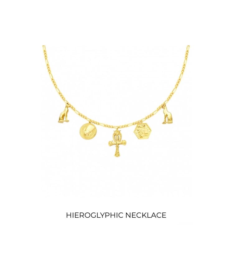 Producto HIEROGLYPHIC NECKLACE - Maria Pascual