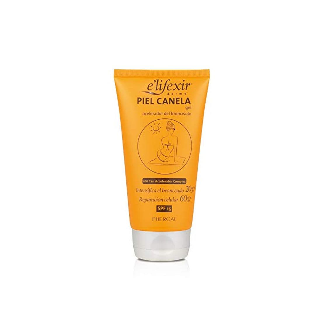 Producto Elifexir Crema Piel Canela Hidratante y Aceleradora del Bronceado SPF15 150ml