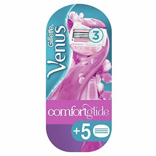 Beauty Venus ComfortGlide Spa Breeze, Cuchillas Afeitar Mujer, Maquinilla