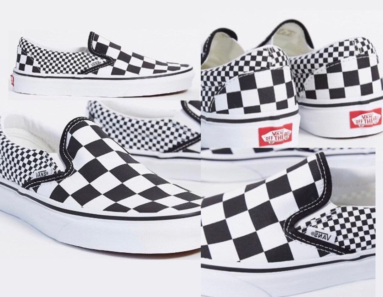 Producto Vans estampado cuadricula