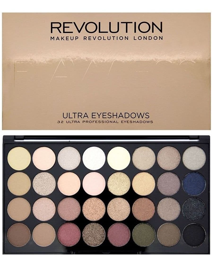 Belleza Makeup Revolution Ultra Eyeshadow Palette Flawless 3 Resurrection Paleta 32 cieni do