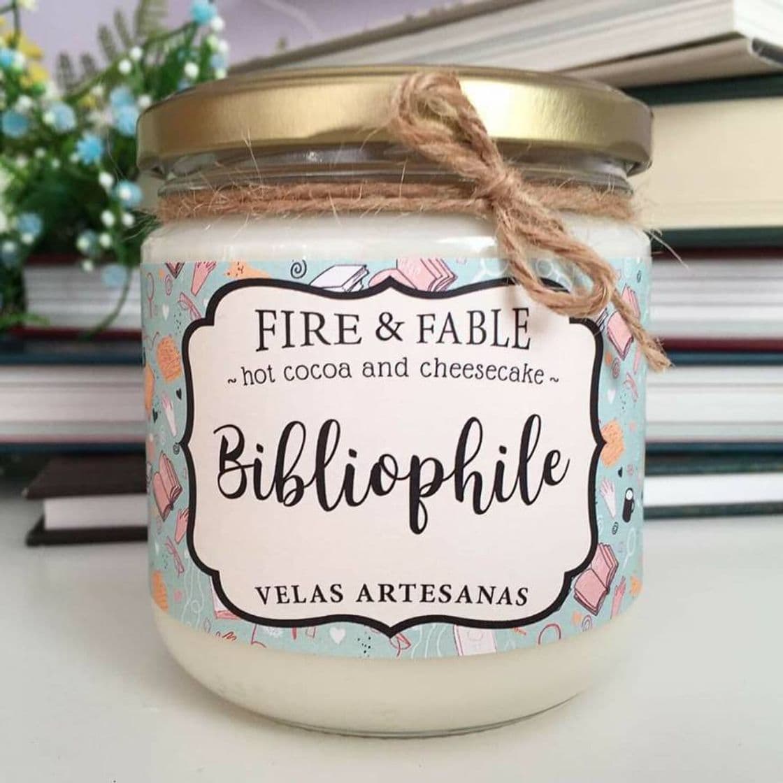 Producto Vela Bibliophile