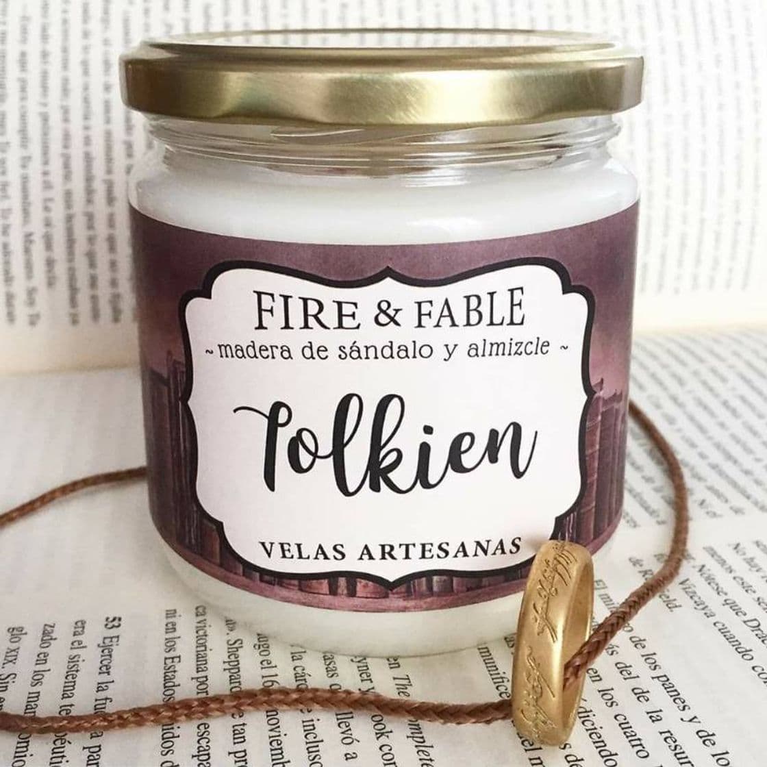 Producto Vela TOLKIEN