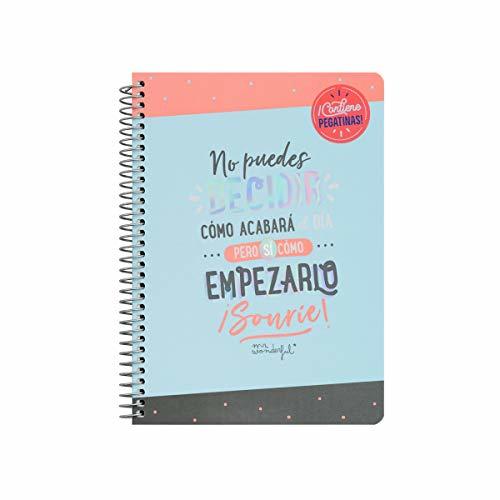 Producto Mr. Wonderful Libreta pequeña-No Puedes decidir cómo