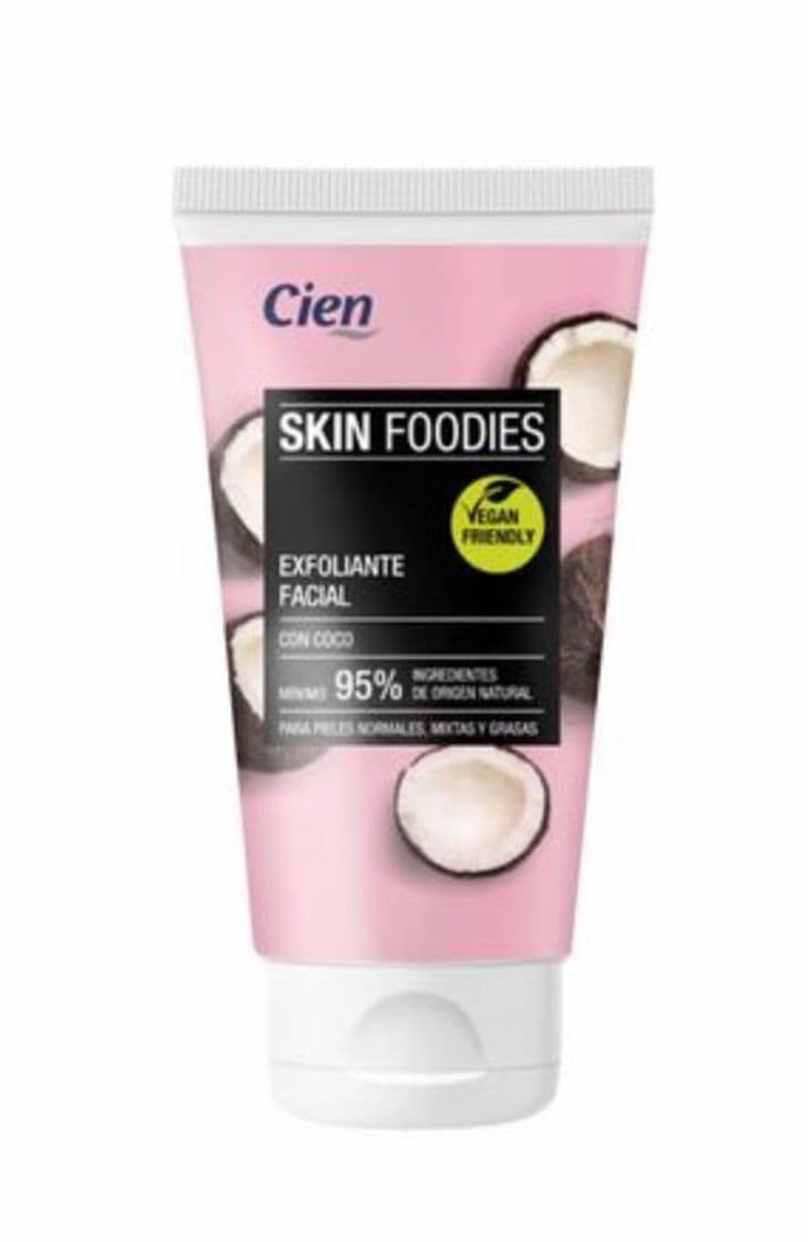 Product Skin Foodies Exfoliante facial con coco