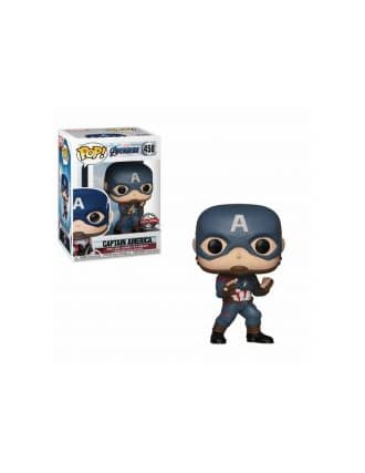 Game Funko- Marvel Pop Capitán América Edición Especial,