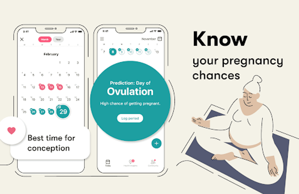 App Flo Period & Pregnancy Tracker