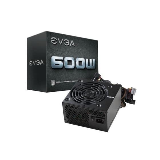 Electronic EVGA 600W ATX Negro Unidad de - Fuente de alimentación