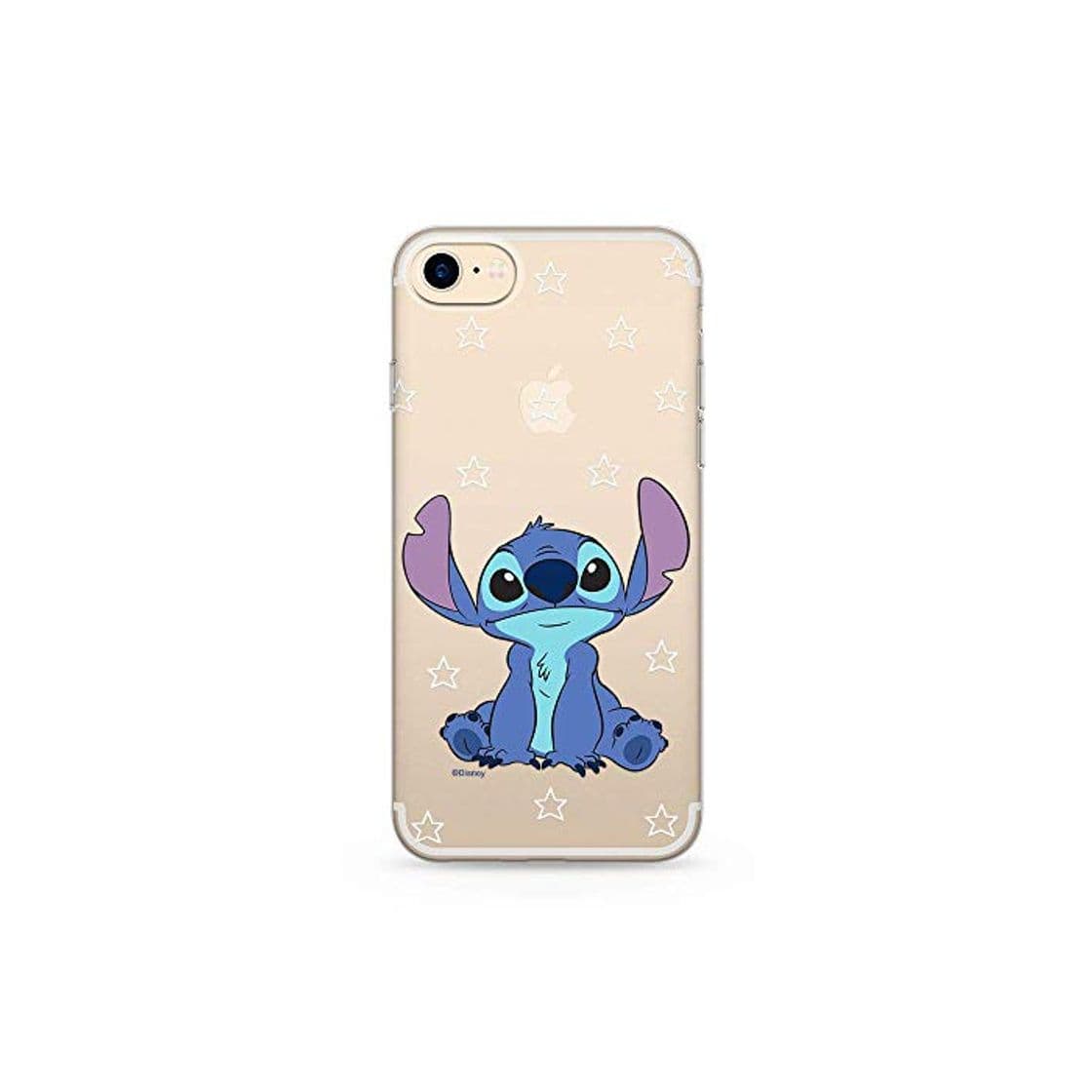 Product Ert Group DPCSTICH2520 Disney Cubierta del Teléfono Móvil, Stich 006 iPhone 7