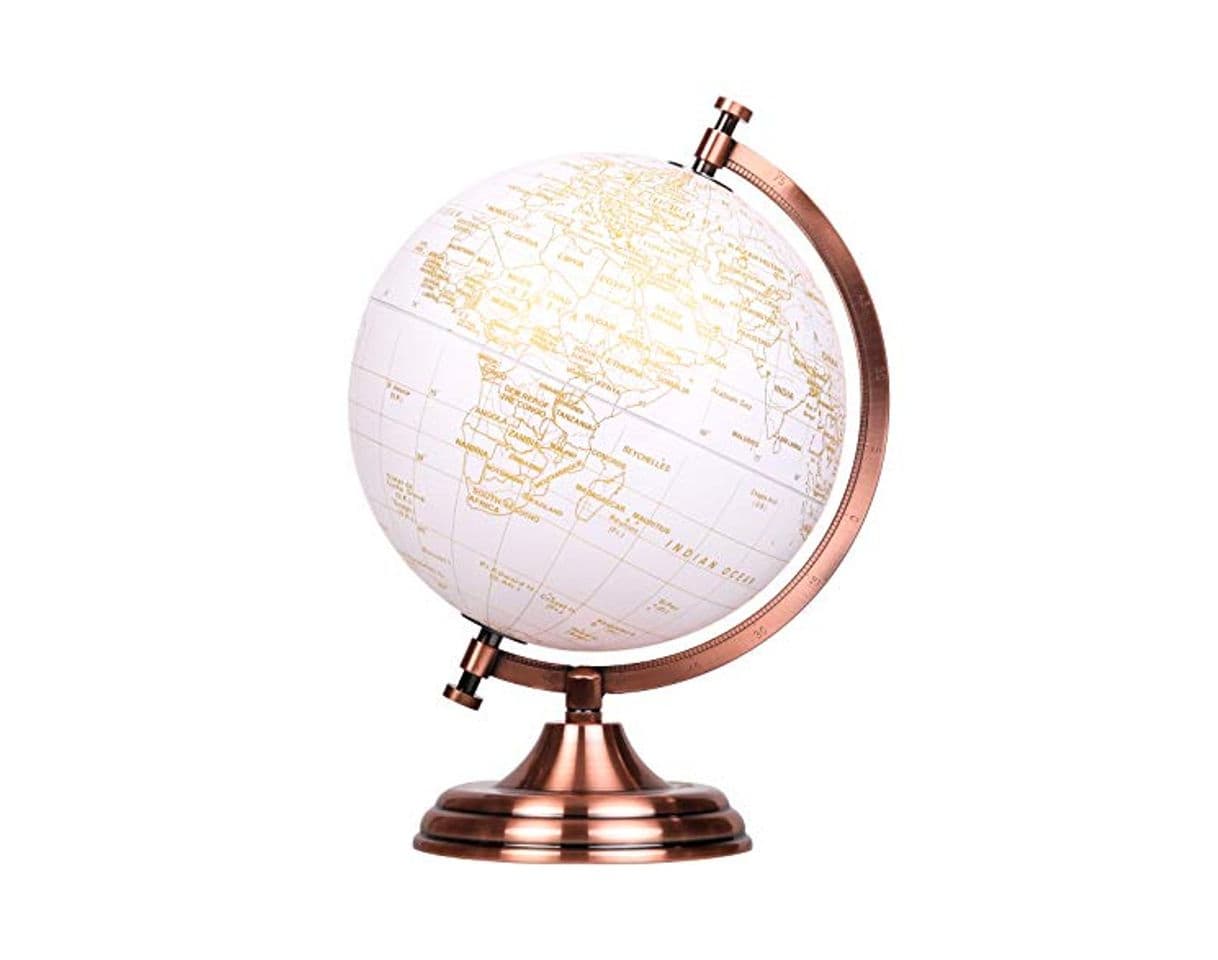 Product EXERZ 20cm Globo Dorado Color Metálico - en Inglés - Decoración Educativa