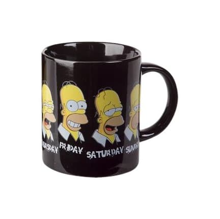 Elemento de la categoría hogar United Labels 0199459 - Taza para el desayuno con diseño de Homer