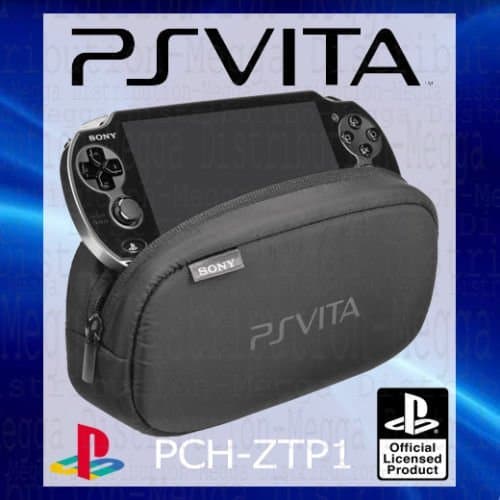 Electronic OFFICIAL Sony Playstation PS Vita Soft Travel Pouch Carry Case Bag -