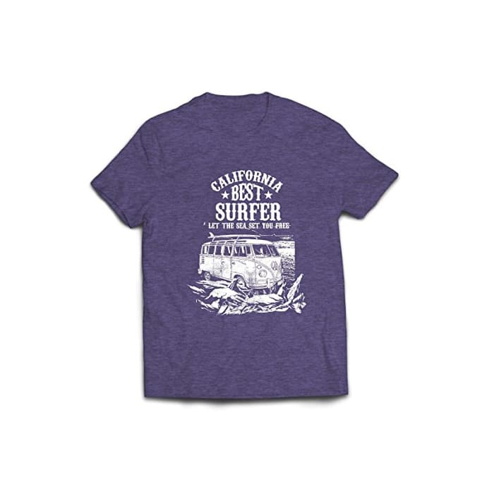 Producto lepni.me Camisetas Hombre Mejor Surfista de California - Vacaciones de Verano en