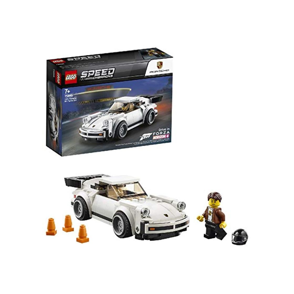 Producto LEGO Speed champion - 1974 Porsche 911 turbo 3.0, Set de Contrucción