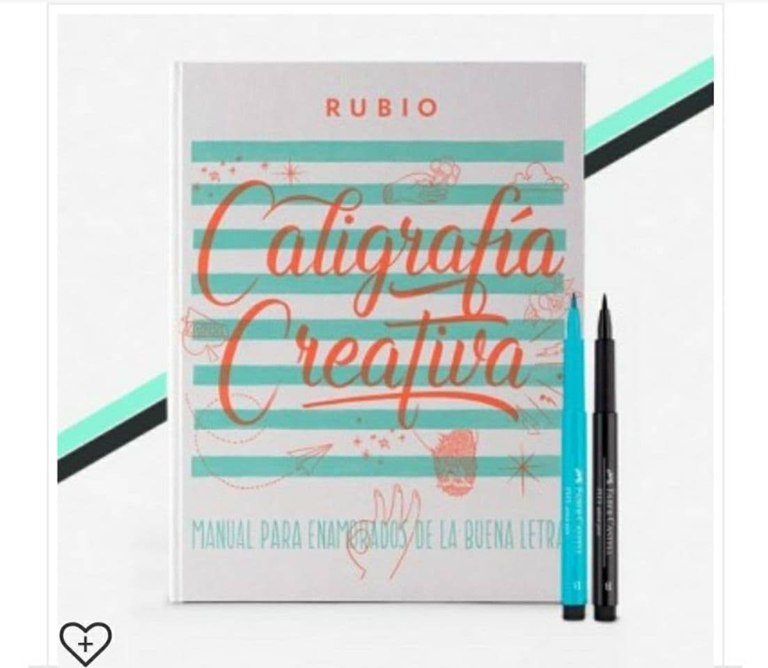 Moda Pack Libro Caligrafía Creativa y rotuladores Faber-Castell negro y ...