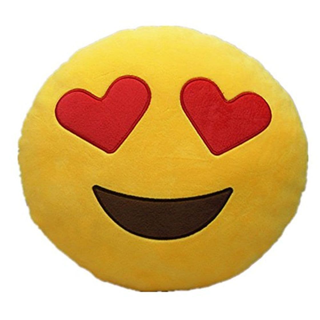 Product Emoji Emoticono Cojín Almohada Redonda Emoticon Peluche Bordado Sonriente