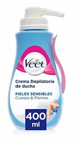 Belleza Veet Crema depilatoria de Ducha - con dosificador