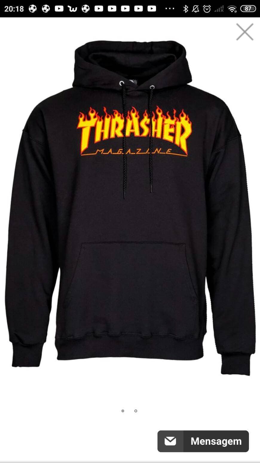 Producto Sweat da Thrasher