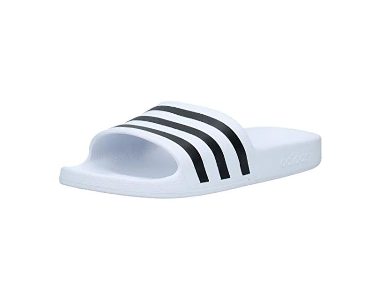 Product Adidas Adilette Aqua, Zapatillas de Cross Unisex Adulto, Blanco Ftwbla Negbás Ftwbla