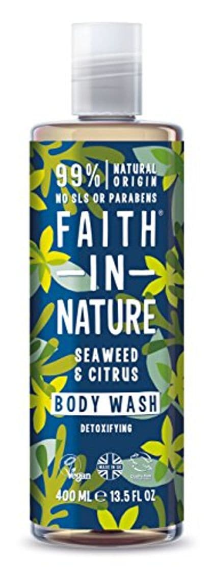 Producto Faith in Nature Gel de Baño Natural de Algas Marinas y Cítricos